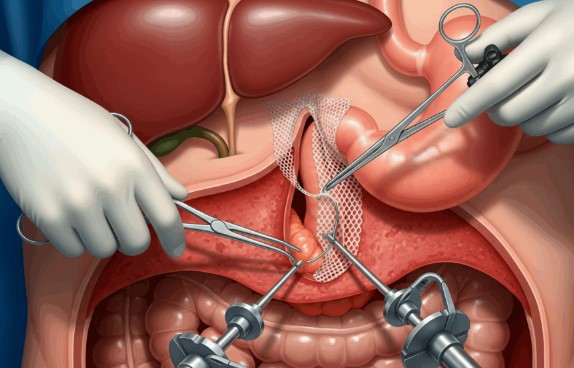 تشخيص فتق الحجاب الحاجز