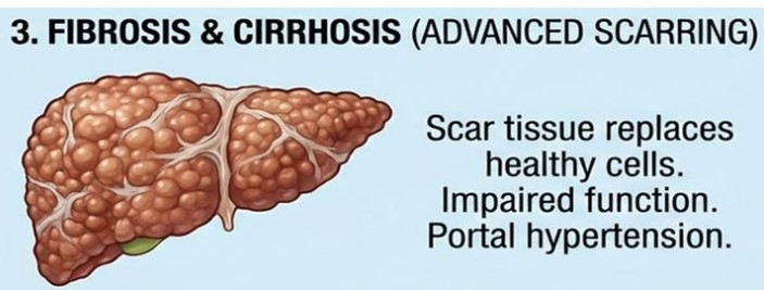 ما هو تليف الكبد