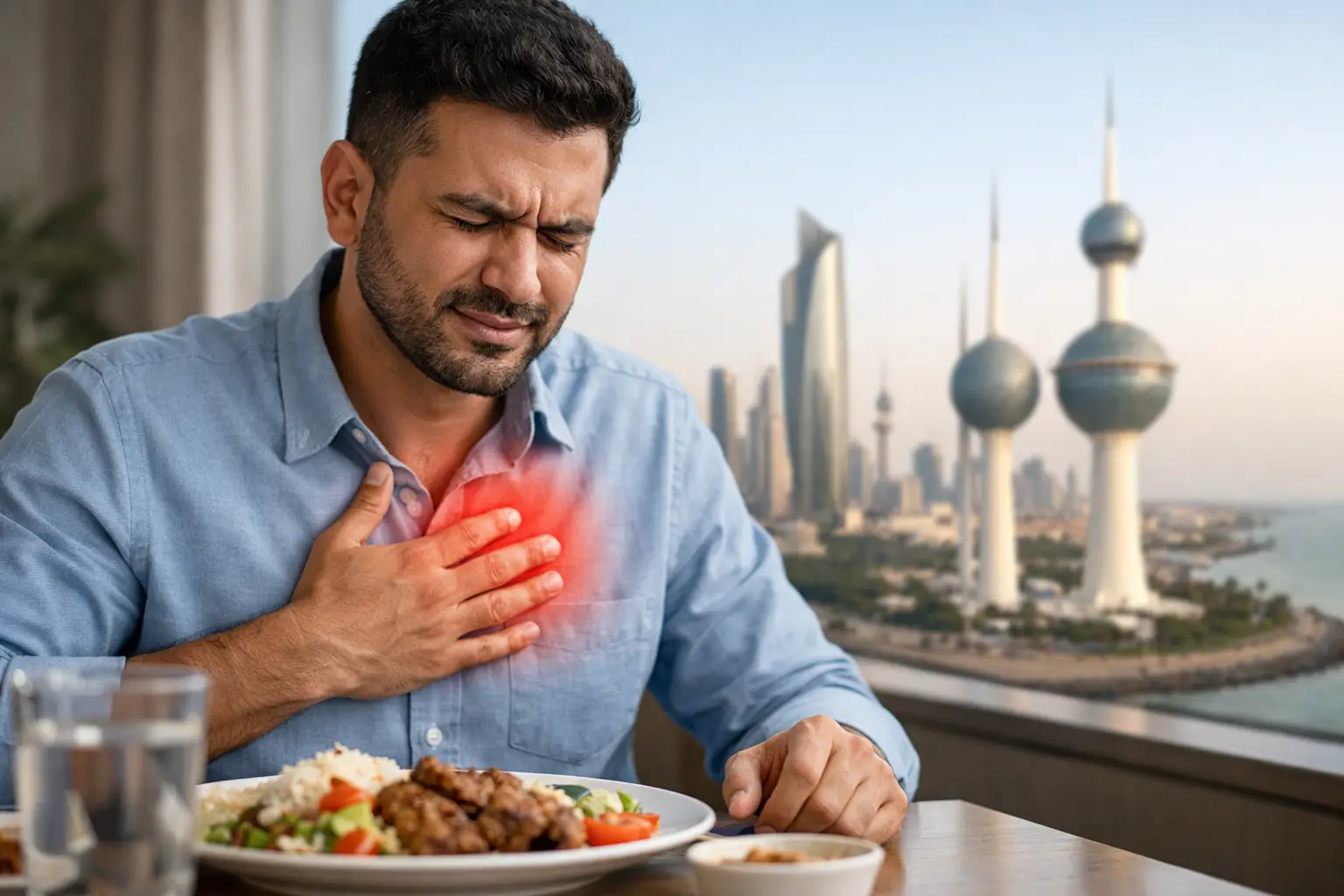 سبب الحموضة بعد الاكل في الكويت