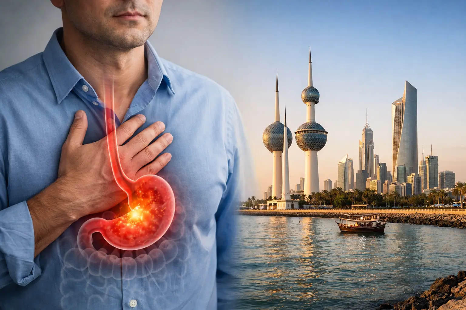 علاج ارتجاع المريء المزمن في الكويت