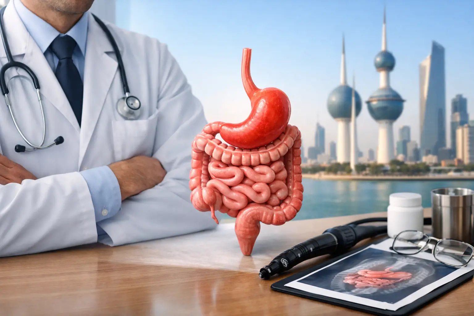 متى تحتاج دكتور جهاز هضمي في الكويت والسالمية؟