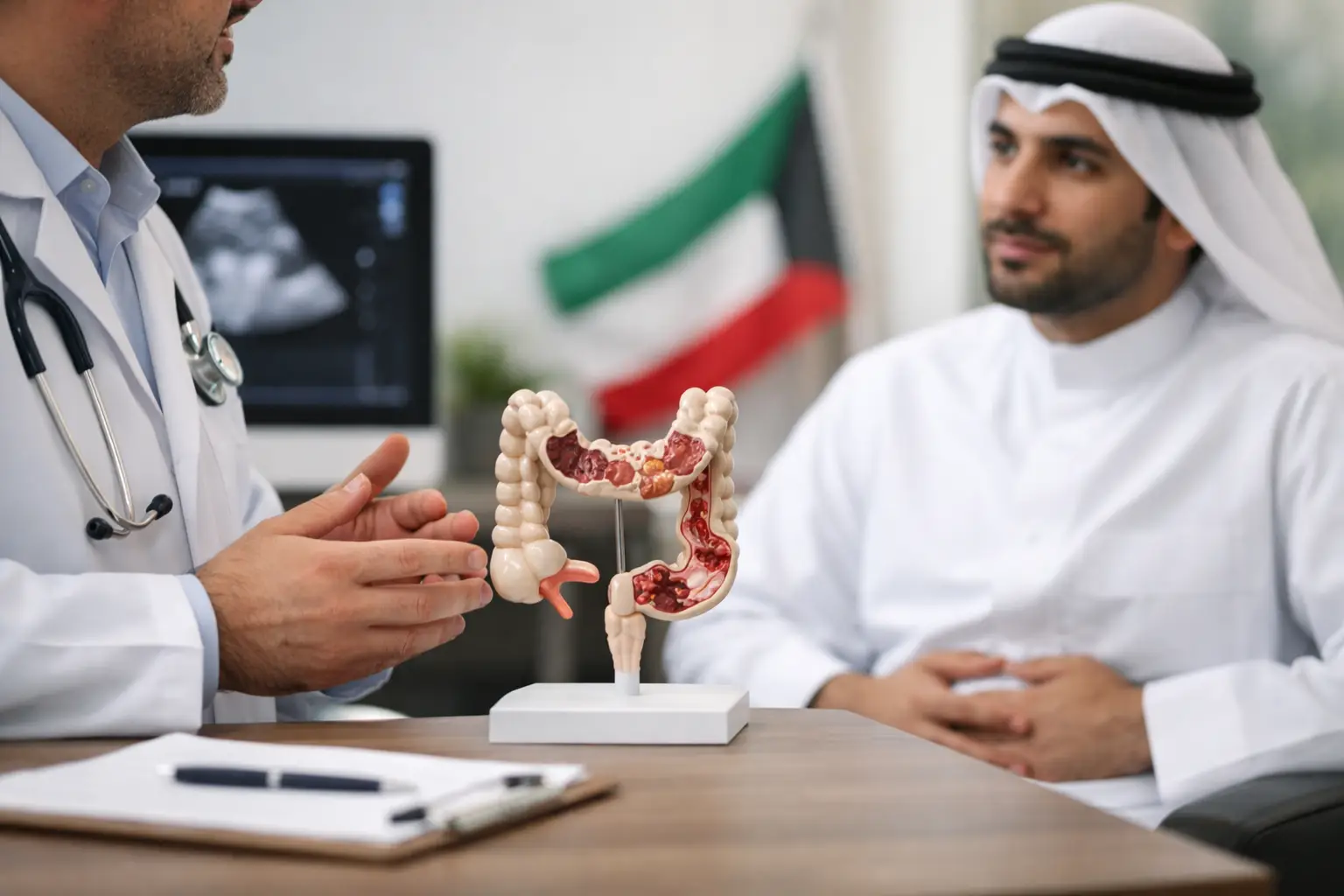 متى تحتاج إلى دكتور قولون في الكويت؟