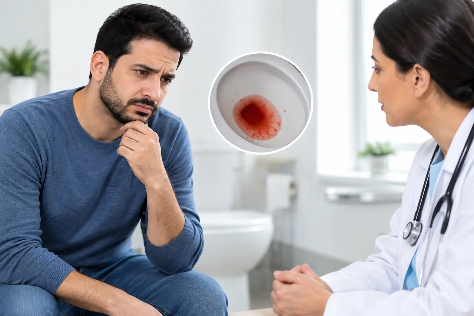 هل الدم بالبراز خطير دائما؟ متى تراجع الطبيب في الكويت