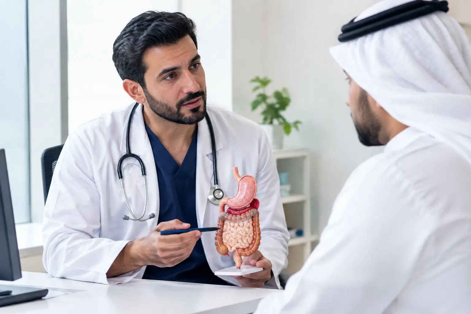 دليل تشخيص عسر الهضم في الكويت للبالغين